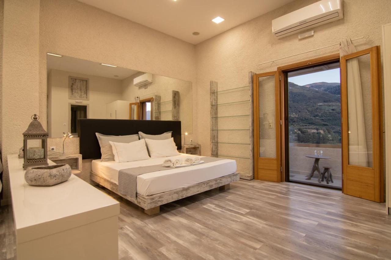 The Mountain House - Authentic Cretan Hideaway - Breathtaking And Nature Views Tourlotí Exteriör bild