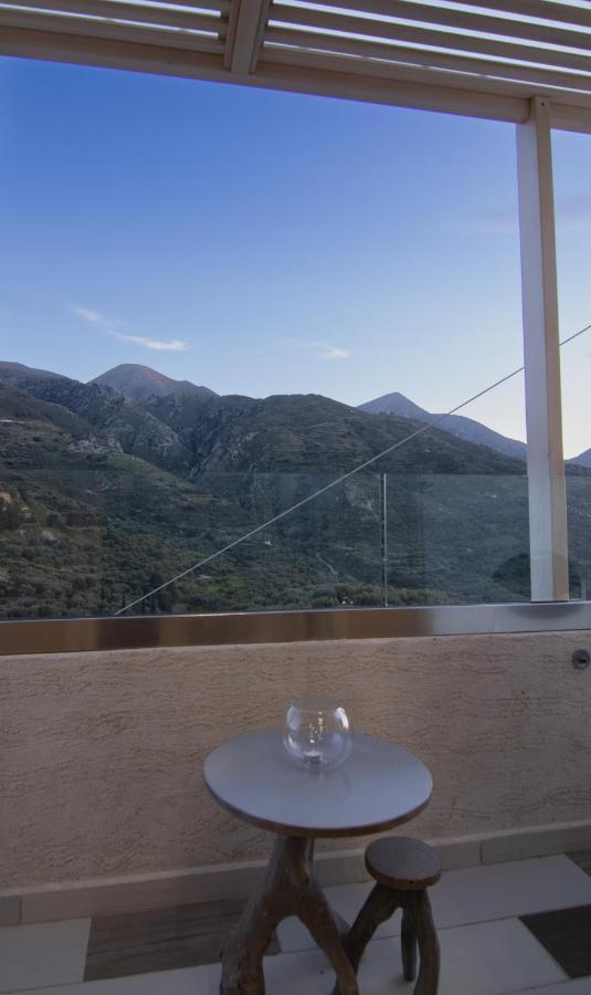 The Mountain House - Authentic Cretan Hideaway - Breathtaking And Nature Views Tourlotí Exteriör bild